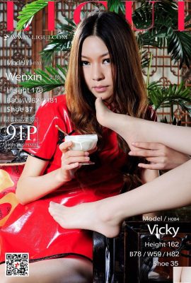 [Ligui] 2018.05.04 İnternet Güzelliği Modeli Wen Xin, Vicky [93P]