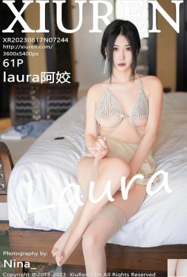 [XiuRen] 20230817 VOL.7244 laura Ajiao tam sürüm fotoğrafı[61P]