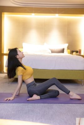 Xie Xiaoan – Özel yoga orijinal fotoğraflarının uygulama içi satın alınması 103P