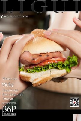 [Ligui] 20180119 İnternet Güzellik Modeli Vicky [37P]