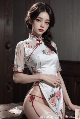 AI-patreonUnrealBeautyAIMIX Hanfu seksi iç çamaşırı