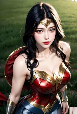 (AI güzelliği) sansürsüz – Wonder Woman