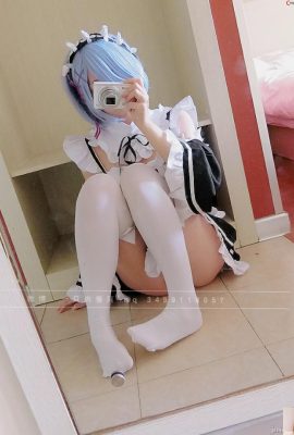 roujiangdajiba cosplayi Rem – ReZero (77P)