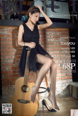 (Ligui) 20180125 İnternet Güzellik Modeli Youyou(69P)