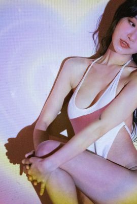 (Lee-Seol) Süper beyaz vücut, iri göğüsler ve harika göğüsler!  (46P)