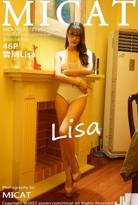 (MiCat) 2017.07.27 VOL.024 Xue Rui Lisa seksi fotoğraf (47P)