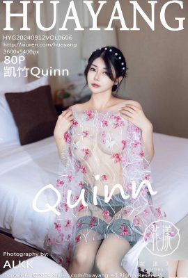 (HuaYang Fotoğrafı) 2024.09.12 Vol.606 Kaizhu Quinn Tam Sürüm Fotoğrafı (80P)