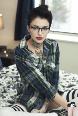 (Suicide Girls) 19 Mart 2015 – Leighraven Nerdy to Me (50P)