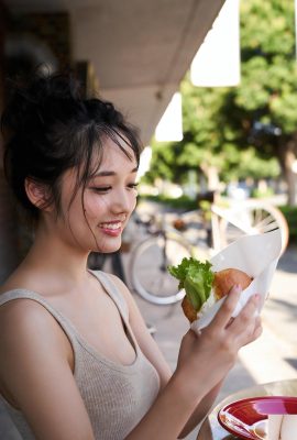 (Saki Ando) İyi bir figür dolgun ve şişkin göğüsleri kapatamaz (36P)