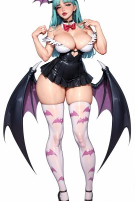 Lustfulwaifux -Morrigan Aensland Sınavı (Al Üretildi) * Patreon * 1