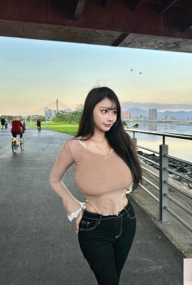 Kar Beyazı Skin Tang “Kadın AI” nın doğal sevimli yüzü (19p)