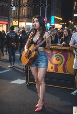 badbro_busking kız