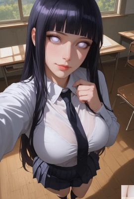 Naruto – Hinata (AI üretildi)