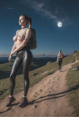 badbro_leggings dağcılık kızı