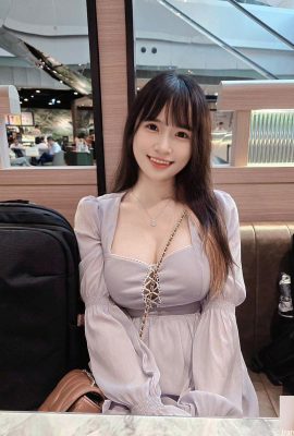 Taze ve tatlı kız “Niu niu mei” derin bir V Süper Şiddetli Figürü (10p)