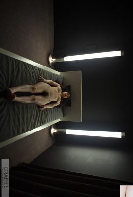 (Naruoka りょう) Tam eğriler süper göz alıcıdır ve iyi rakamlar cömertçe görüntülenir (48p)