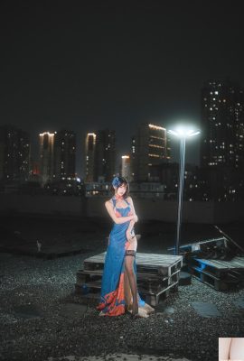 (Çevrimiçi Koleksiyon) Tina çok kötü – Azur Lane Jianwu Cheongsam (39p)