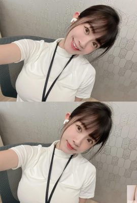 Ateşli kız “Wang Yutong” iyi figürünü sergiliyor ve biraz seksi (10P)