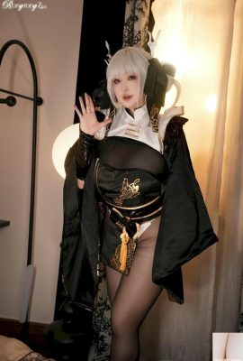 (Çevrimiçi koleksiyon) Xiao Rongzi Guguguw – Zafer Tanrıçası: Nicki Brill Beyaz Tavşan (45P)